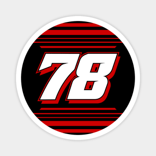BJ McLeod #78 2024 NASCAR Design Magnet